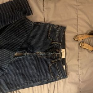 Striped Super Skinny PacSun Jeans